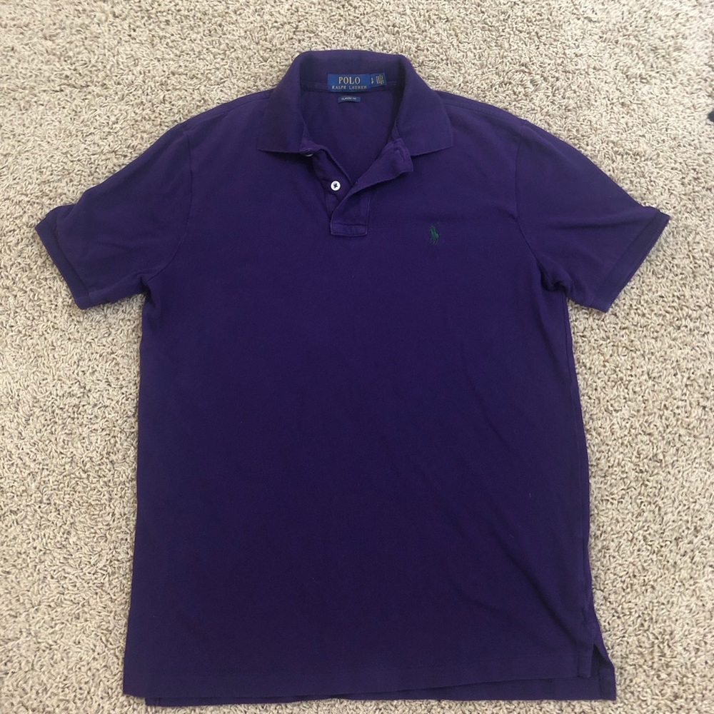 Purple Ralph Lauren Polo